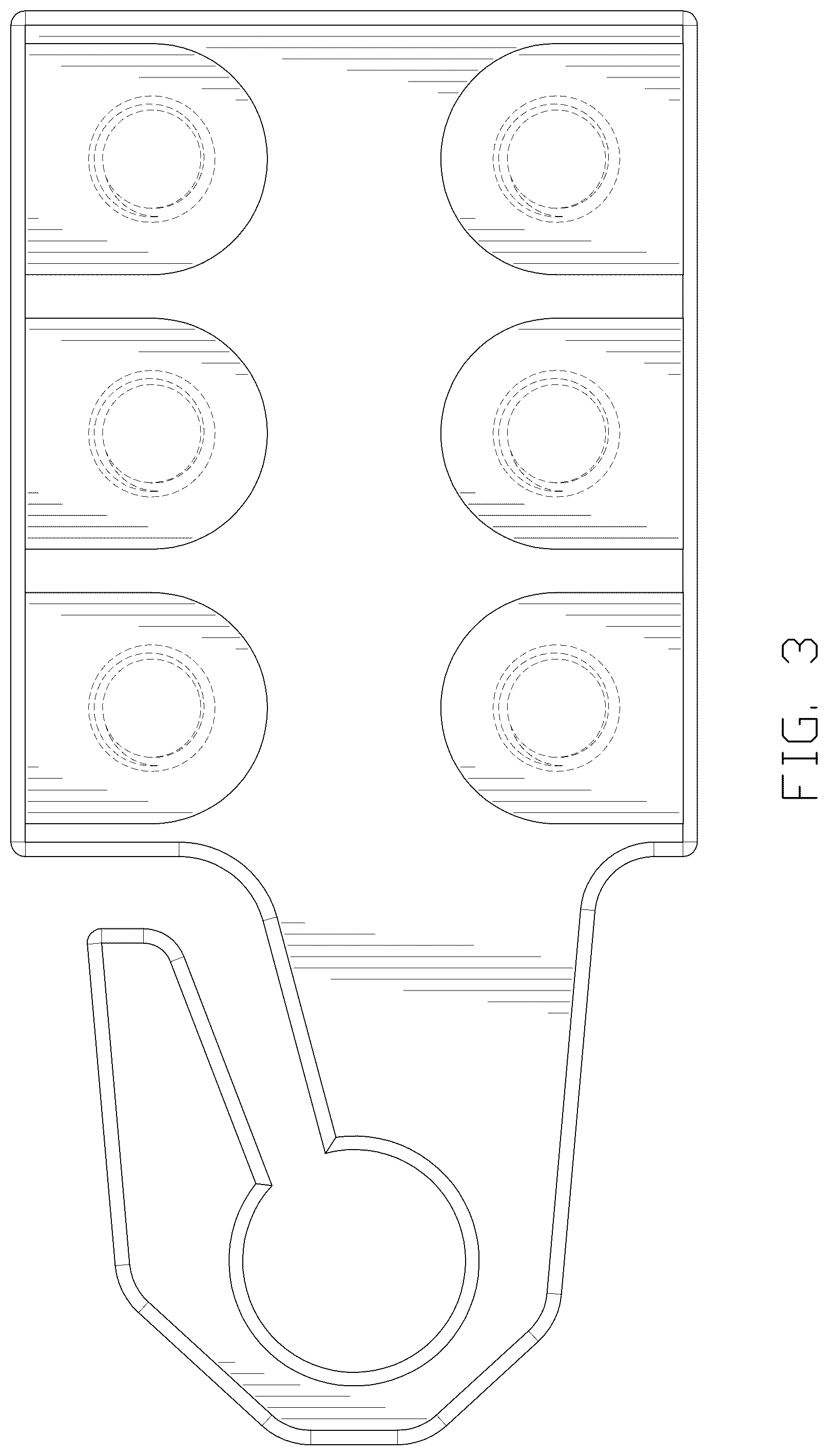Patent USD1043575 Figure 3 – Battery terminal connector