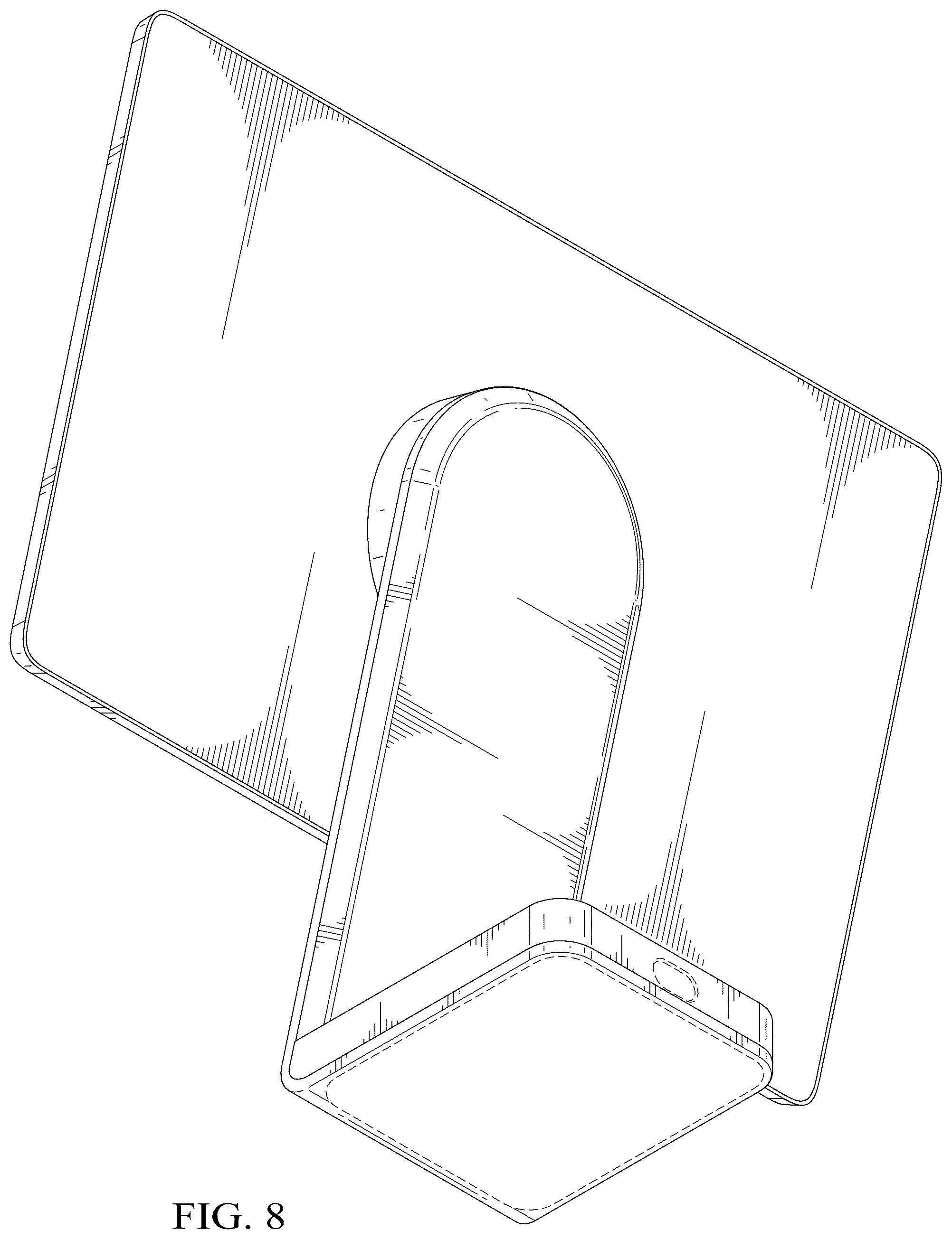 Patent USD1043579 Figure 6 – Information handling system, stand and charger set