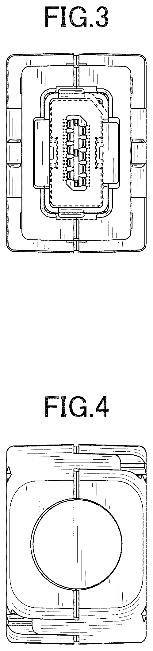 Patent USD1043580 Figure 2 – Electric connector