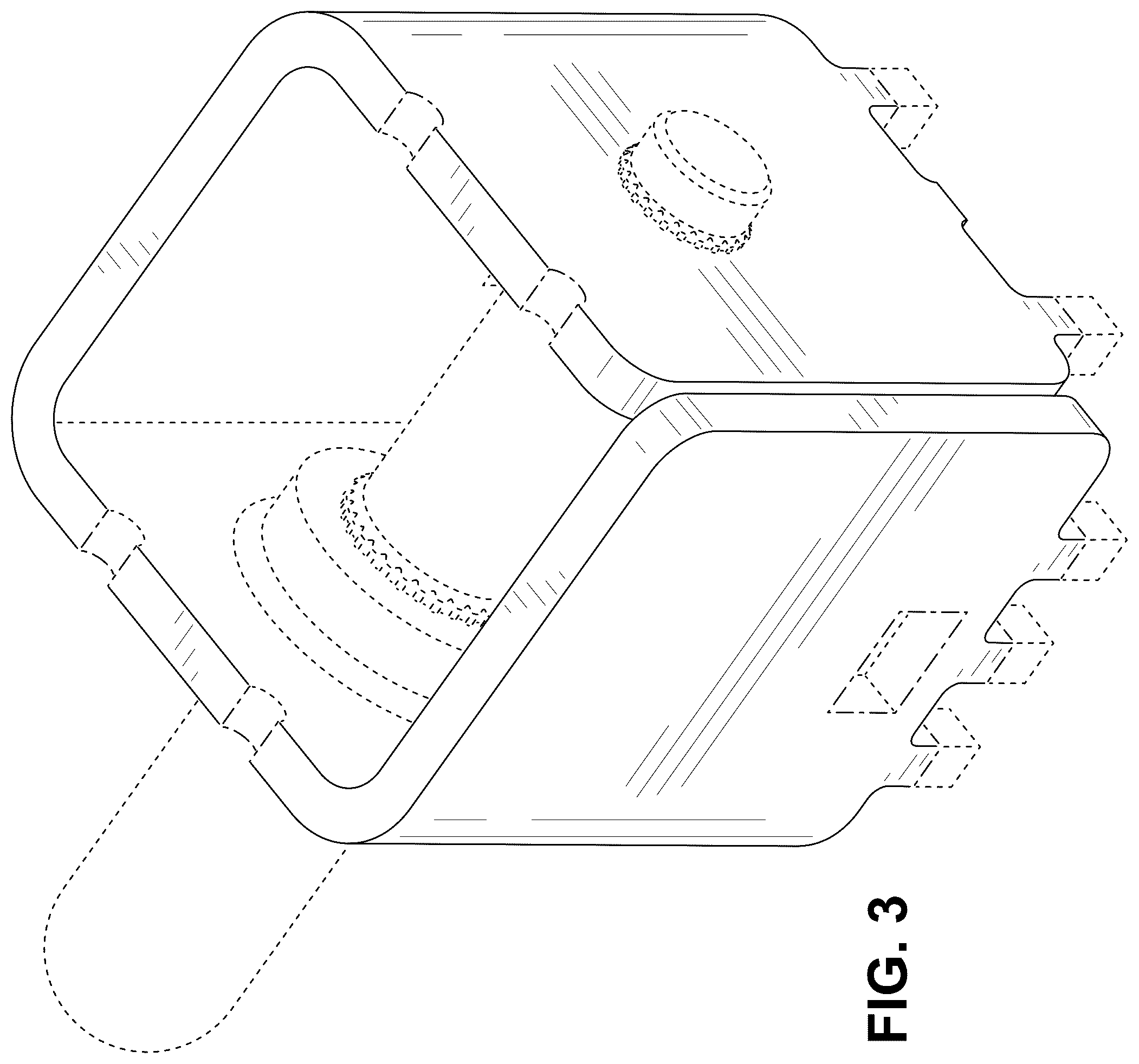 Patent USD1043585 Figure 3 – Connector