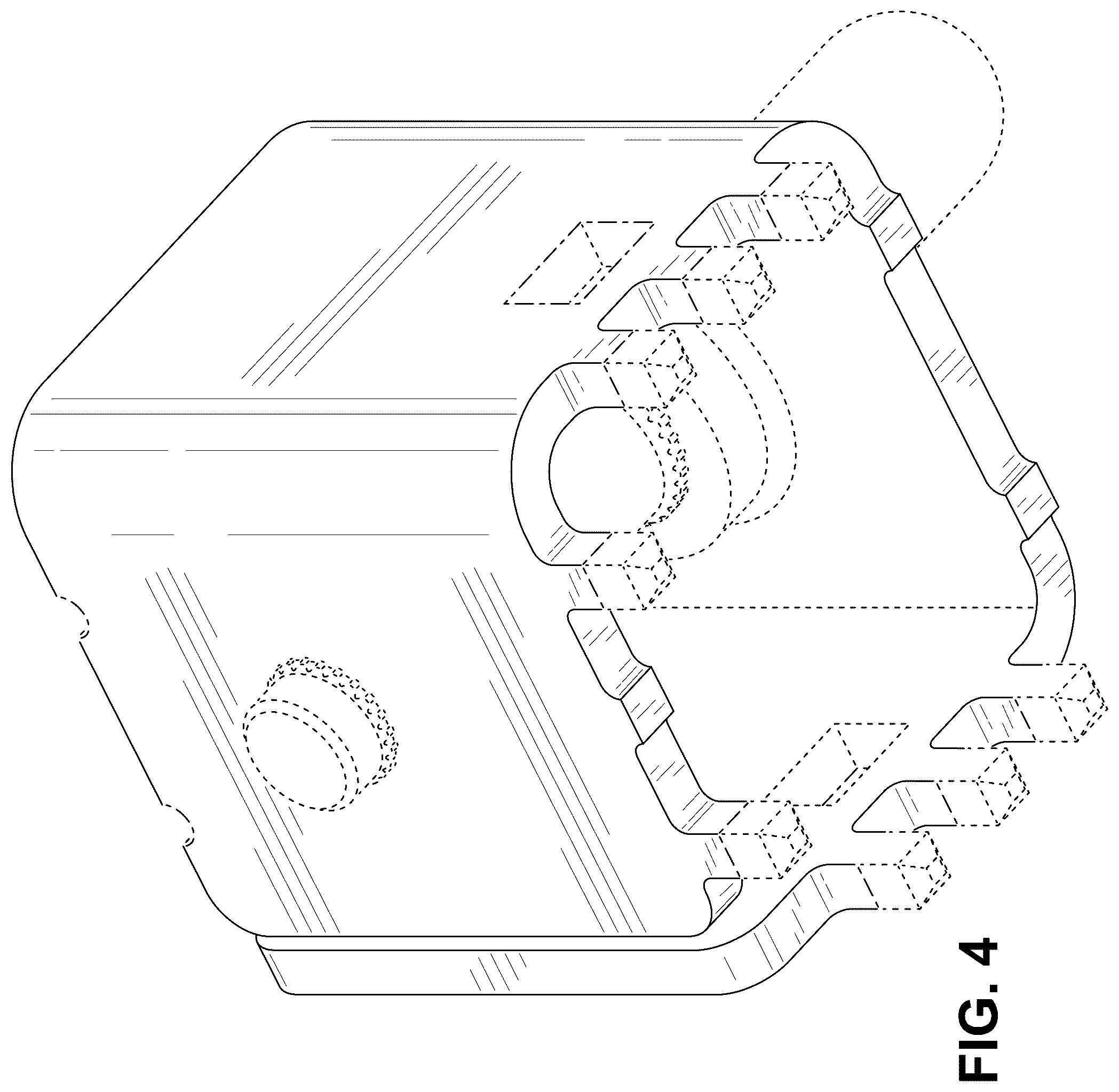Patent USD1043585 Figure 4 – Connector