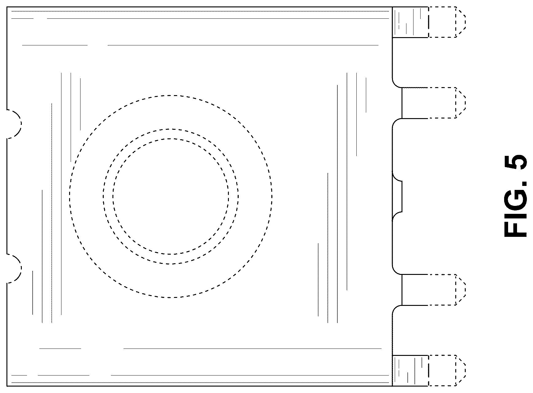 Patent USD1043585 Figure 5 – Connector