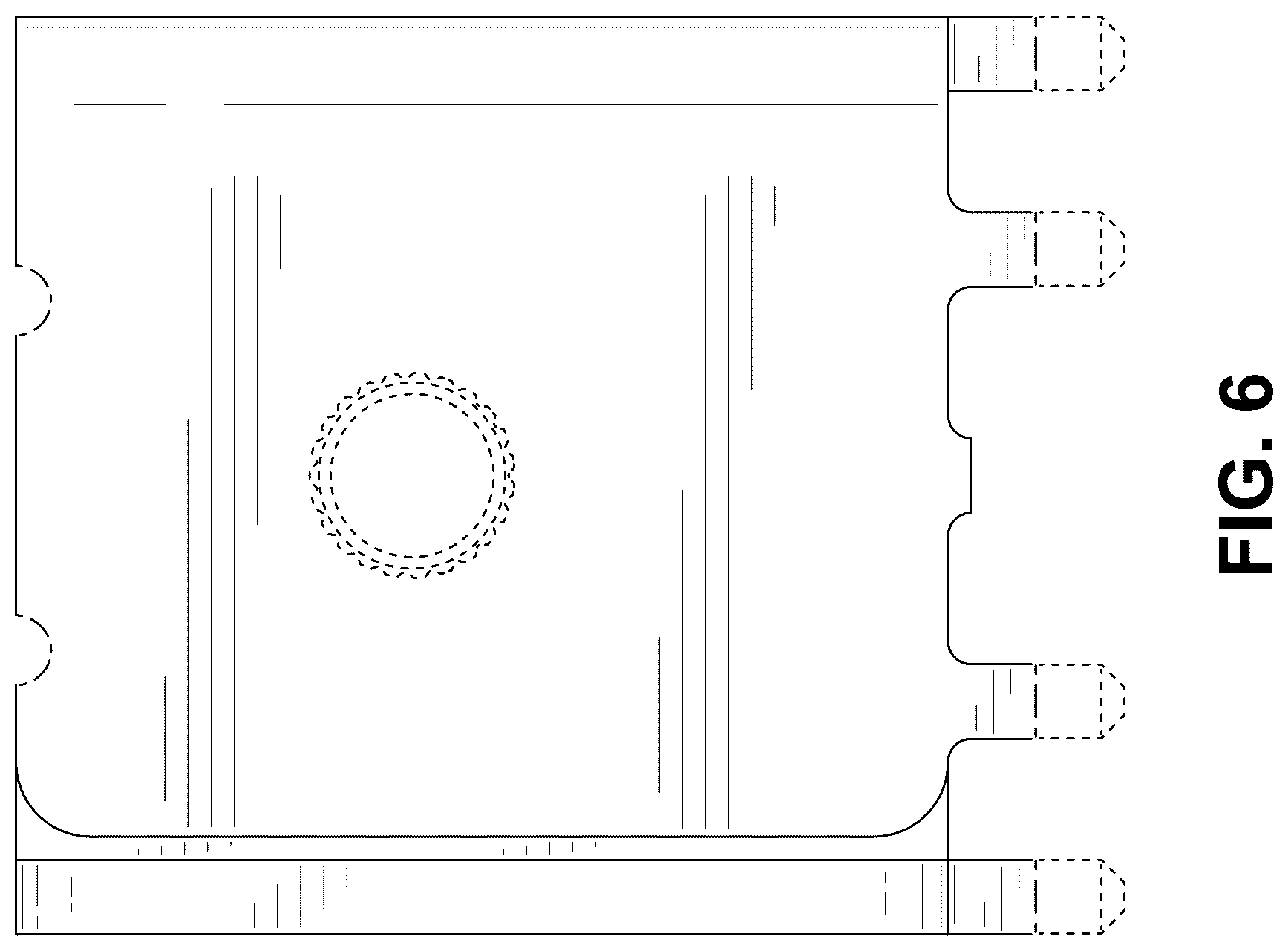Patent USD1043585 Figure 6 – Connector