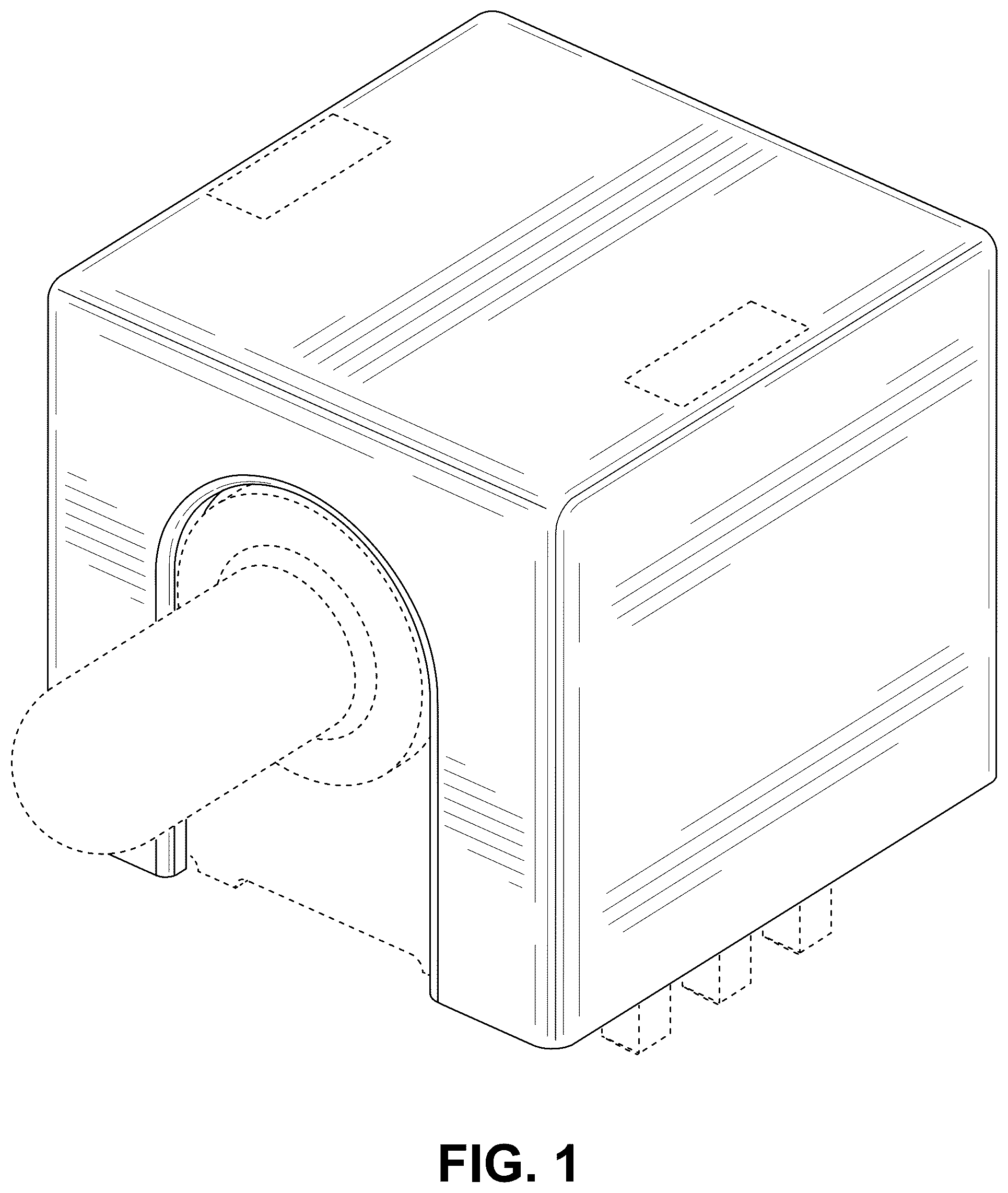 Patent USD1043586 Figure 1 – Connector