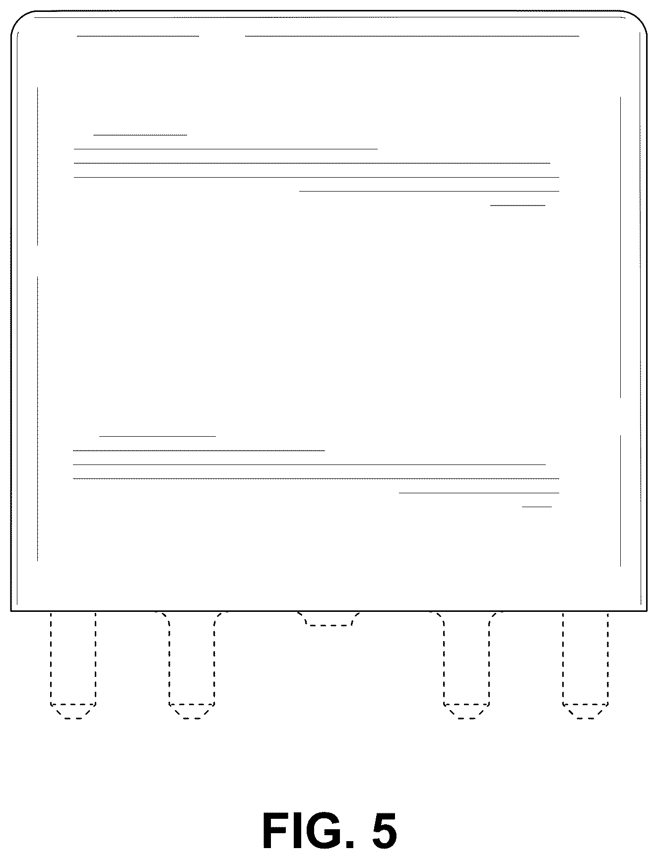 Patent USD1043586 Figure 5 – Connector