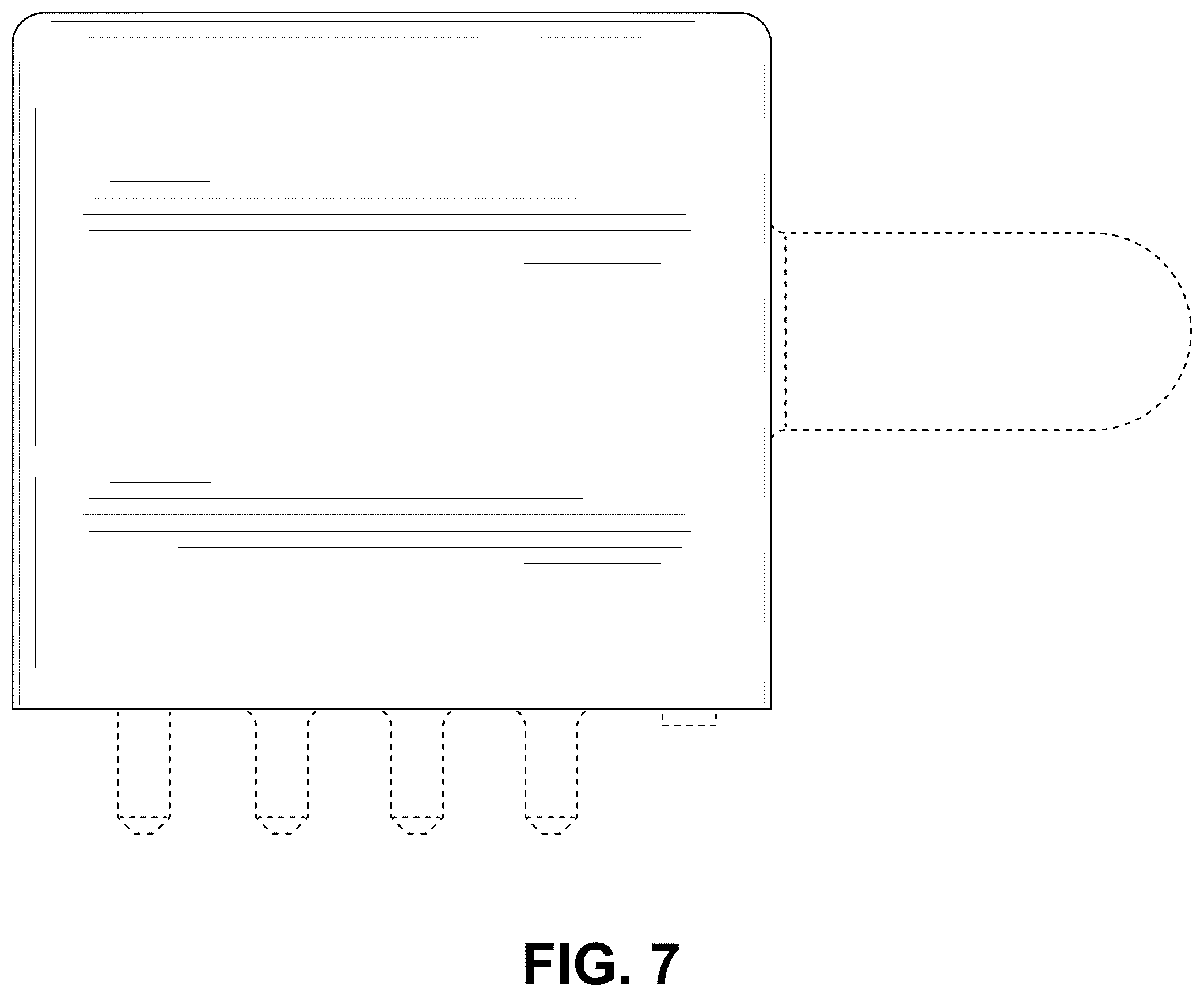 Patent USD1043586 Figure 7 – Connector