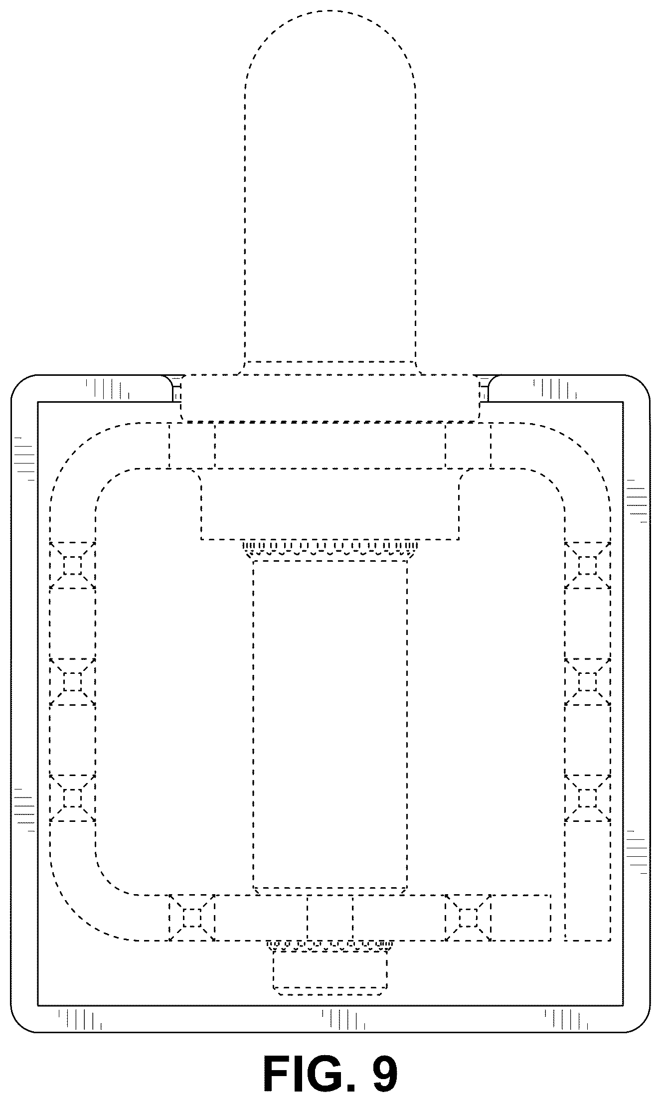 Patent USD1043586 Figure 9 – Connector