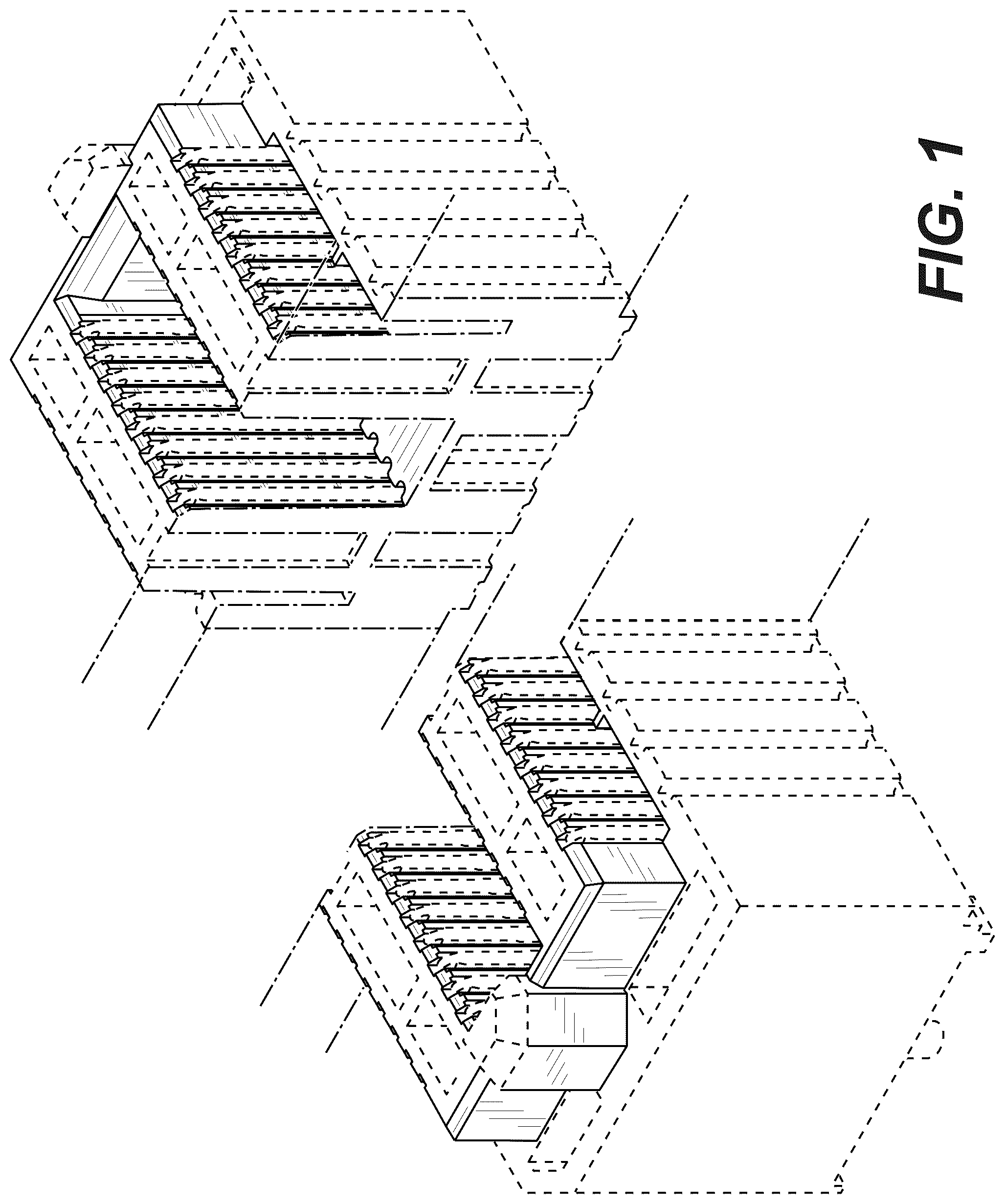 Patent USD1043588 Figure 1 – Connector