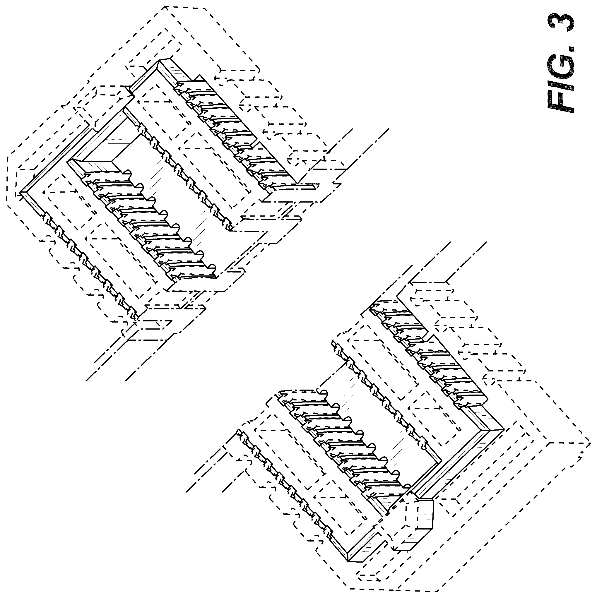 Patent USD1043588 Figure 3 – Connector