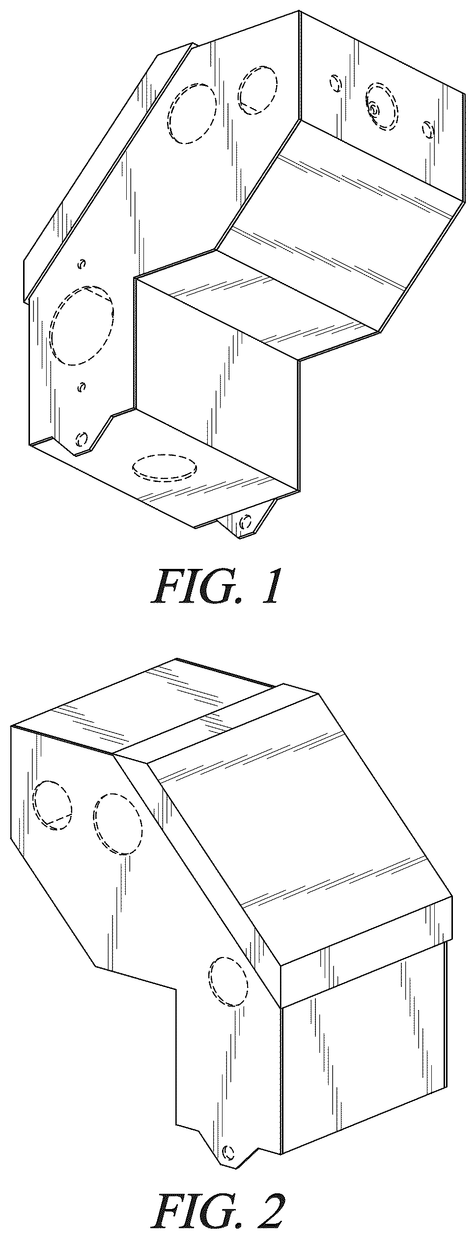 Patent USD1043589 — Combined mounting and junction box — Figure 1
