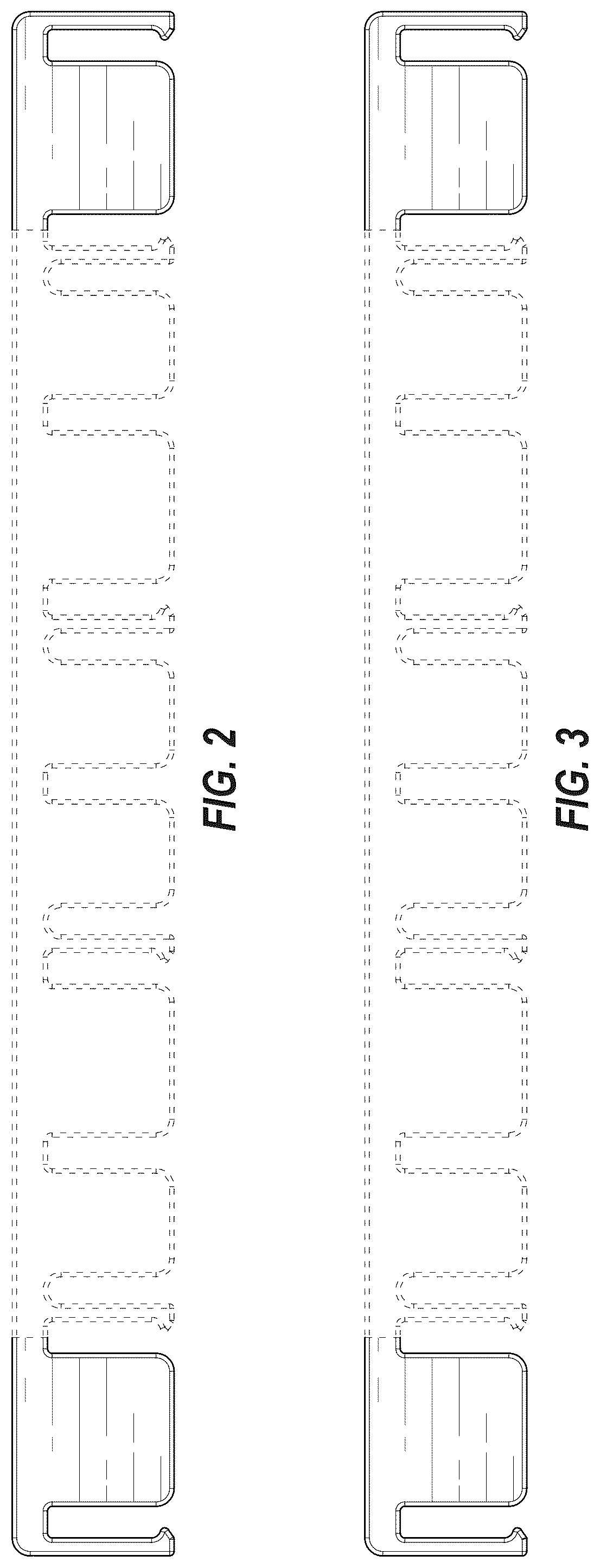 Patent USD1043590 Figure 2 – Wire retention plate