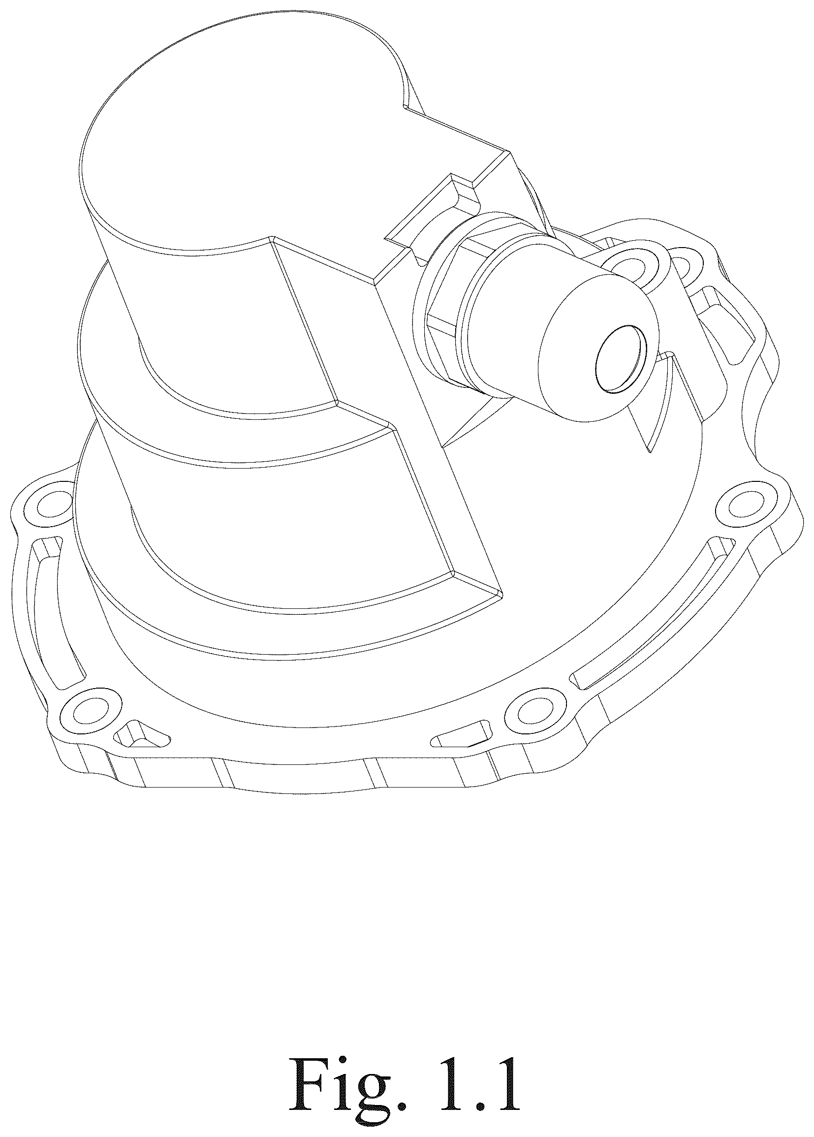 Patent USD1043592 Figure 1 – Emergency electric power switch with terminal hood