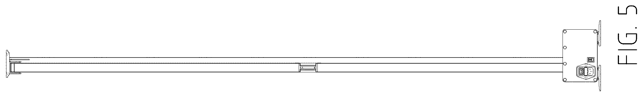 Patent USD1043597 Figure 5 – Projection screen
