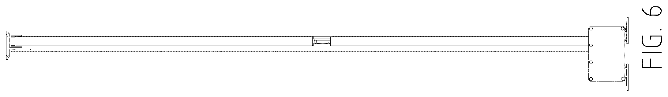 Patent USD1043597 Figure 6 – Projection screen