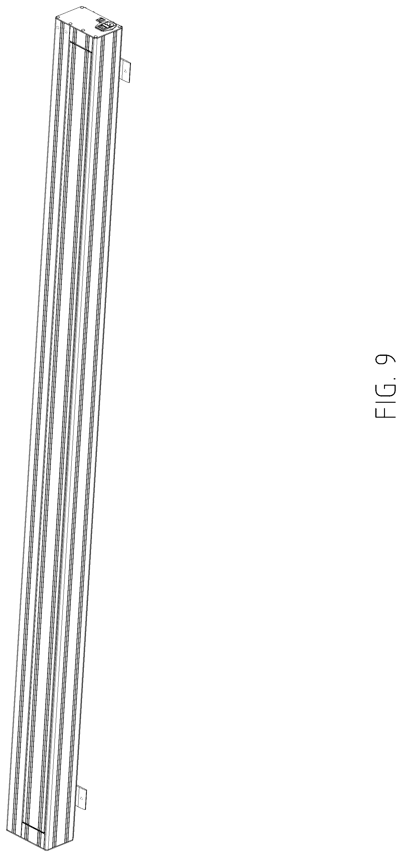 Patent USD1043597 Figure 9 – Projection screen