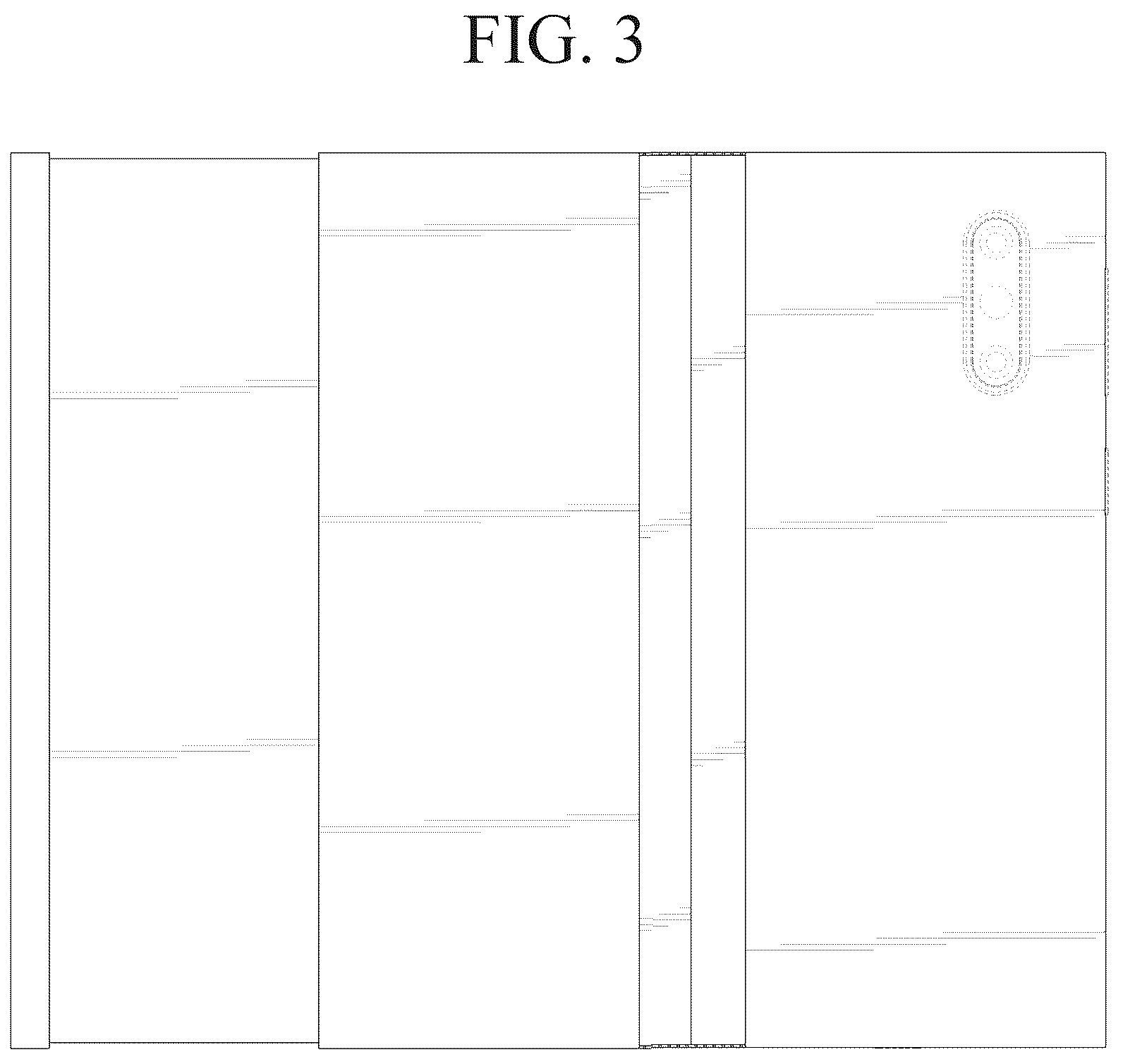 Patent USD1043598 Figure 3 – Display device