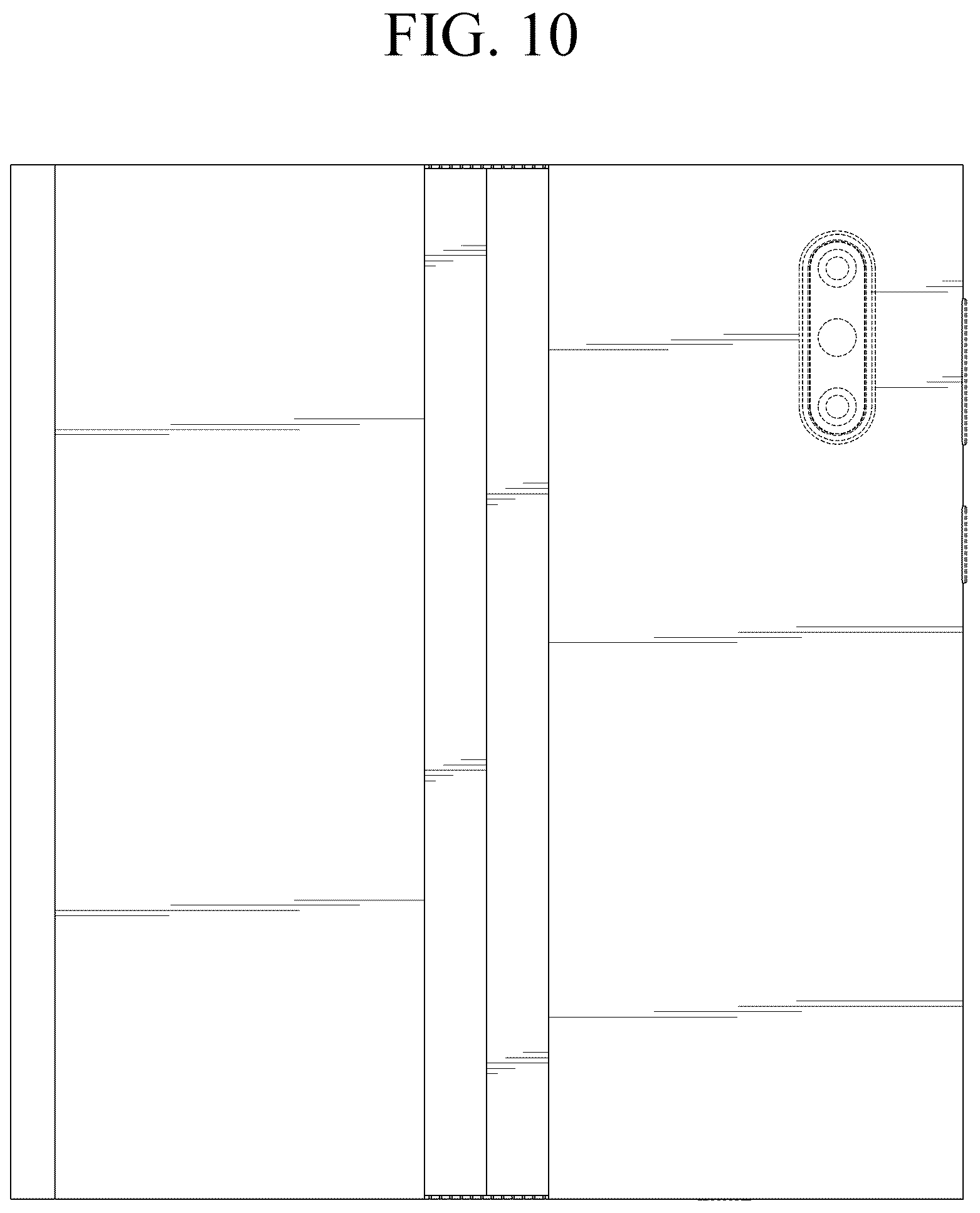 Patent USD1043598 Figure 8 – Display device