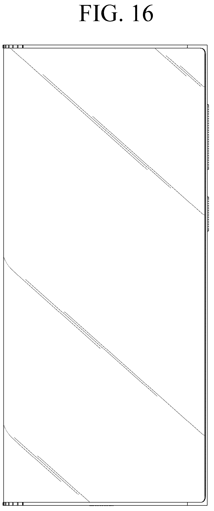 Patent USD1043598 Figure 12 – Display device