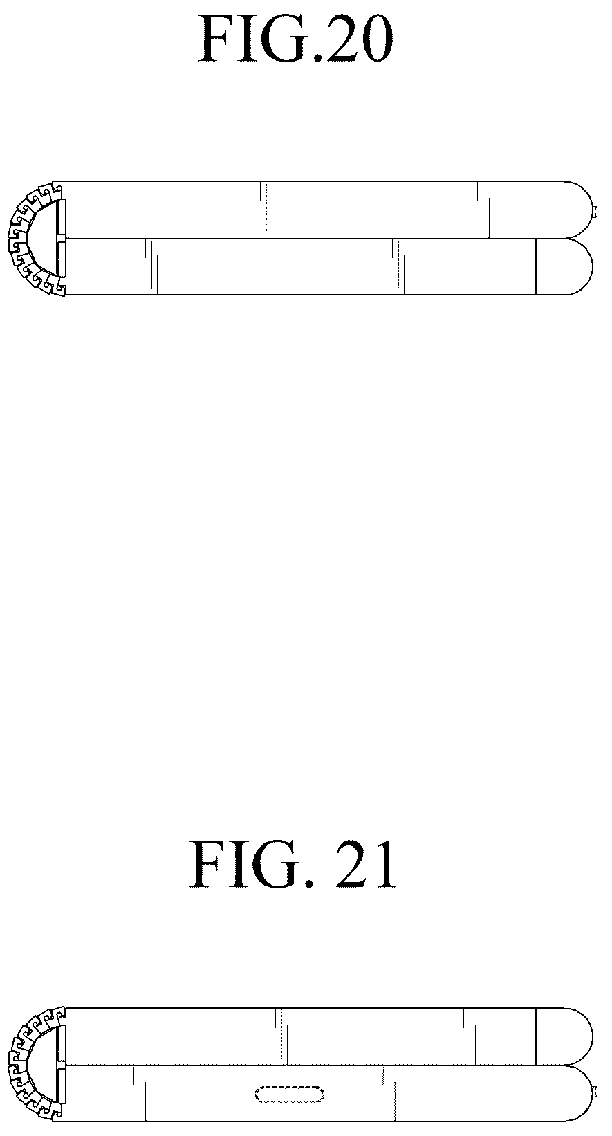 Patent USD1043598 Figure 15 – Display device