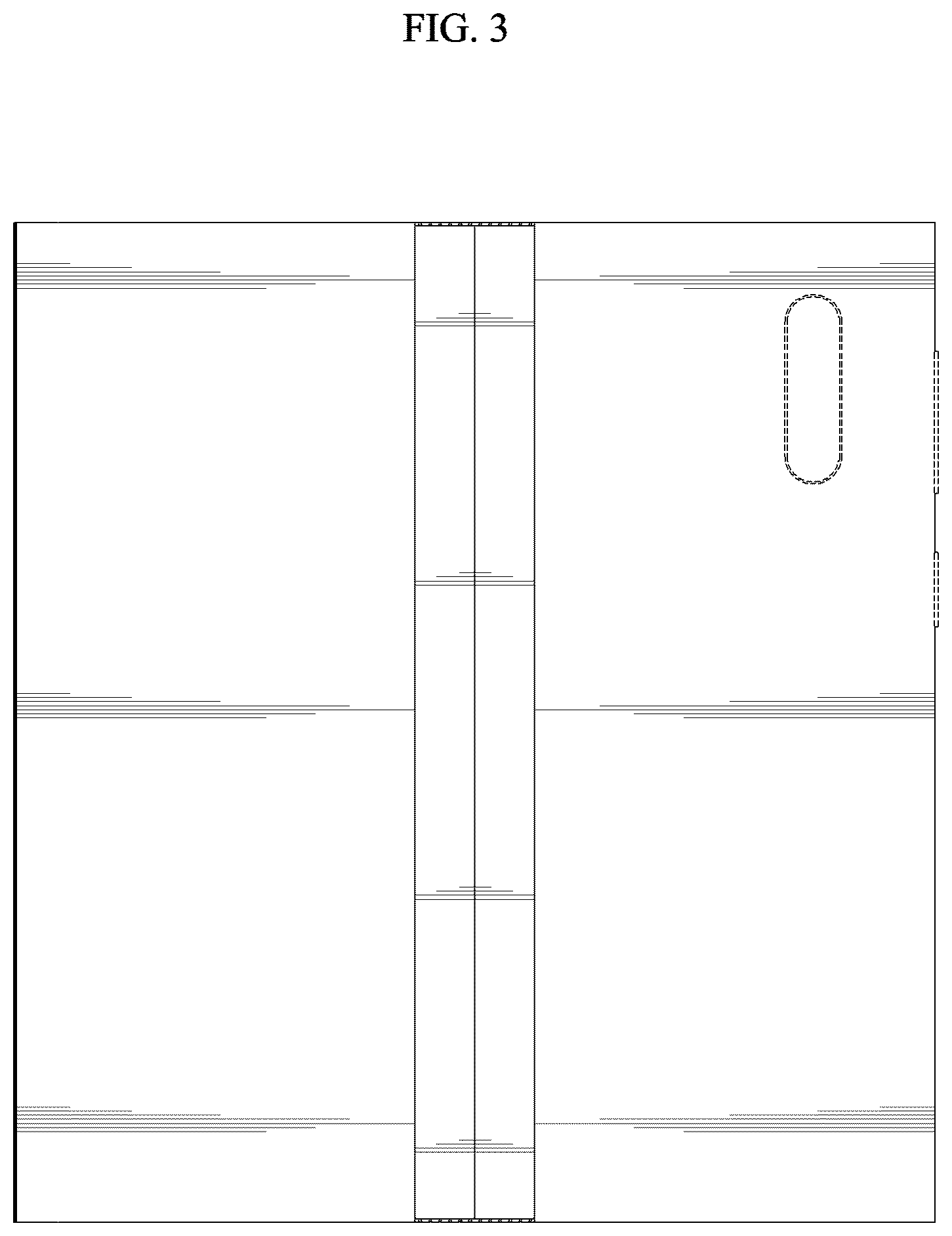 Patent USD1043599 Figure 3 – Display device