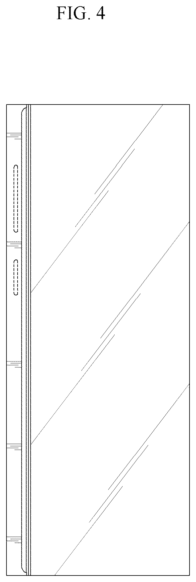 Patent USD1043599 Figure 4 – Display device