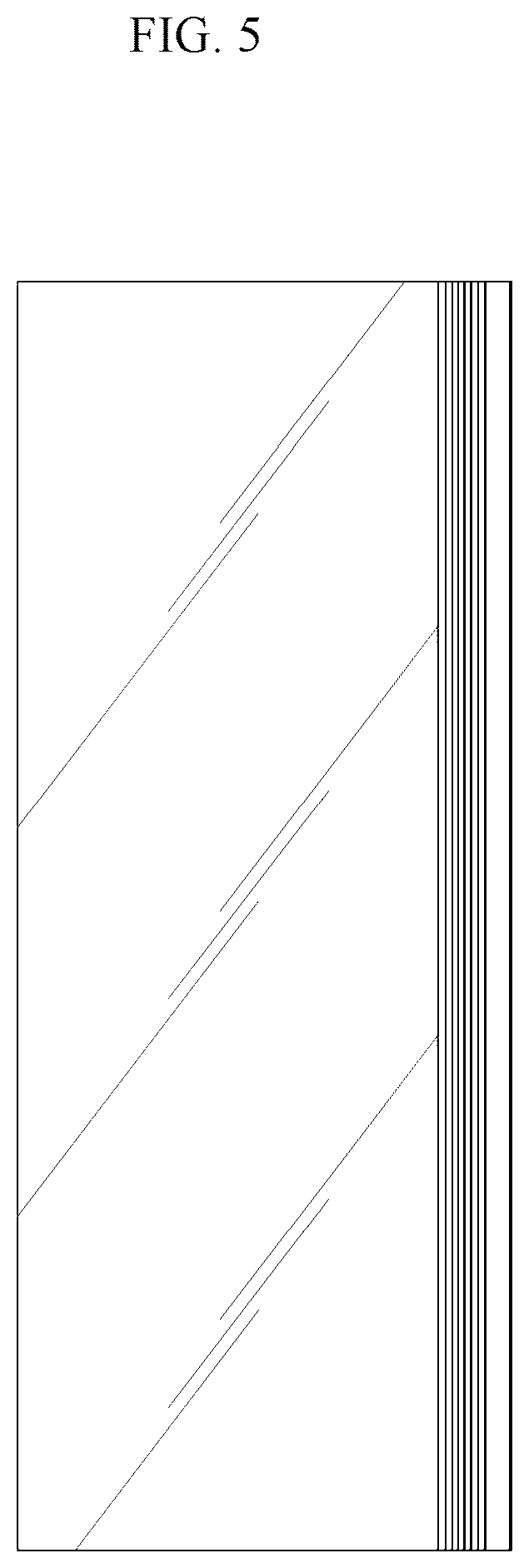 Patent USD1043599 Figure 5 – Display device