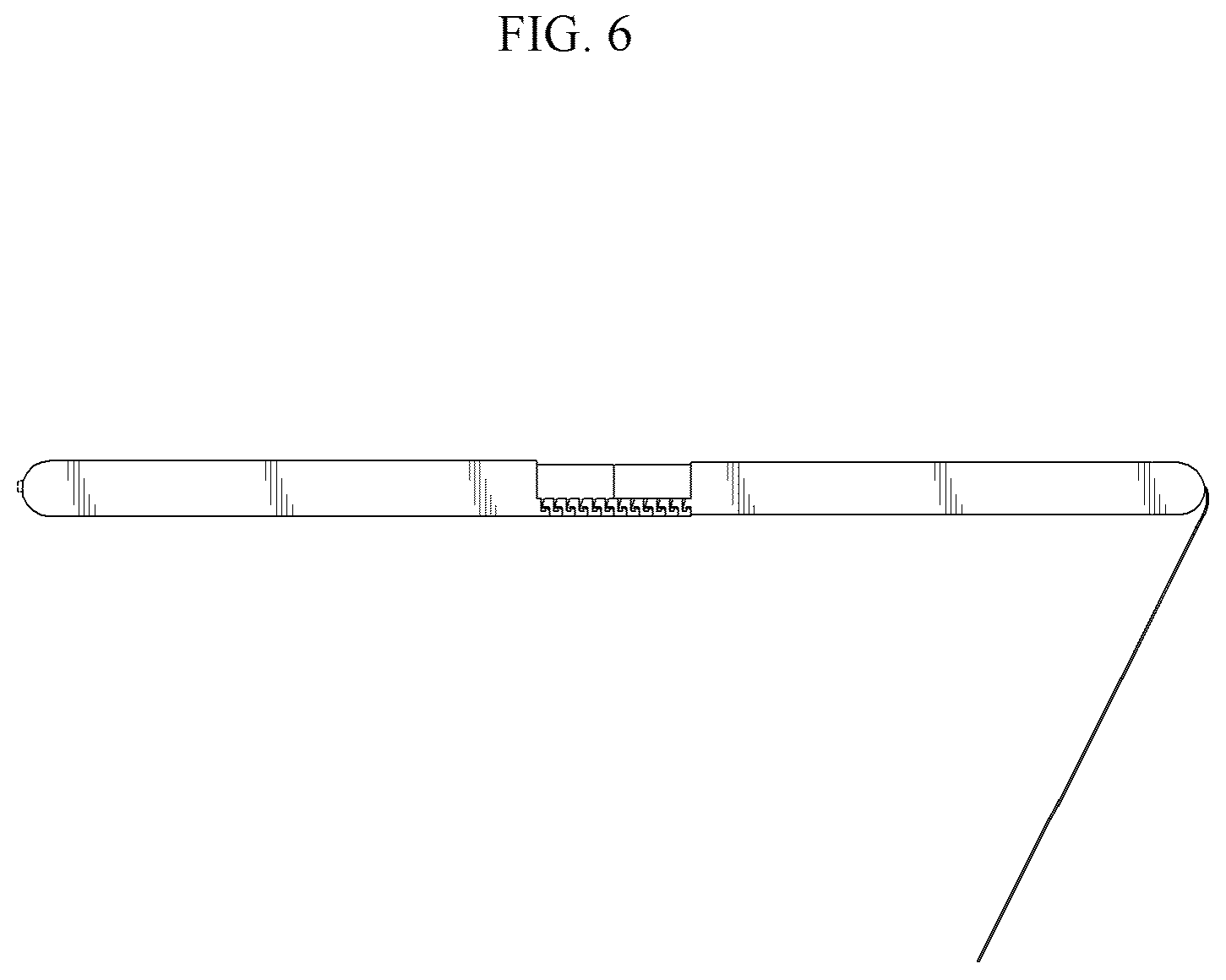 Patent USD1043599 Figure 6 – Display device