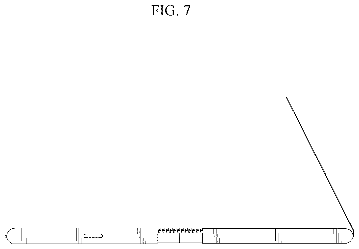 Patent USD1043599 Figure 7 – Display device