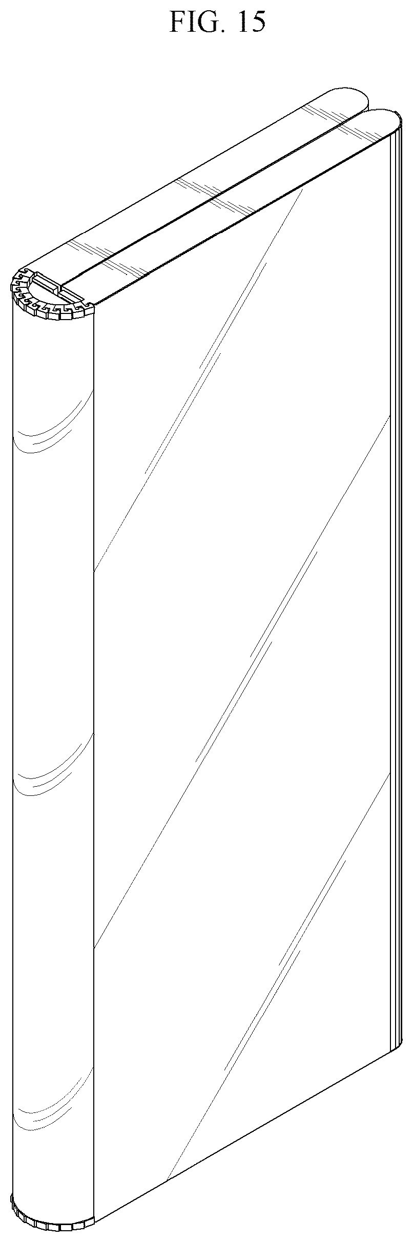 Patent USD1043599 Figure 15 – Display device