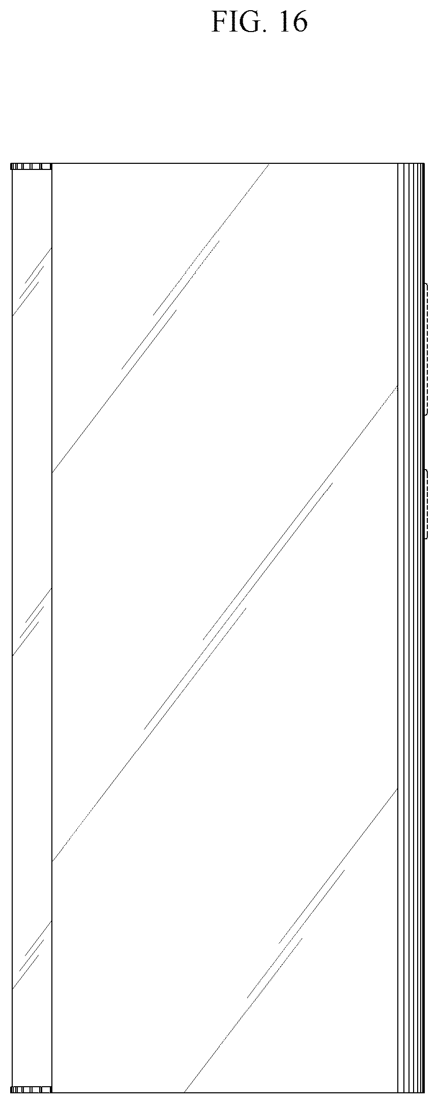 Patent USD1043599 Figure 16 – Display device