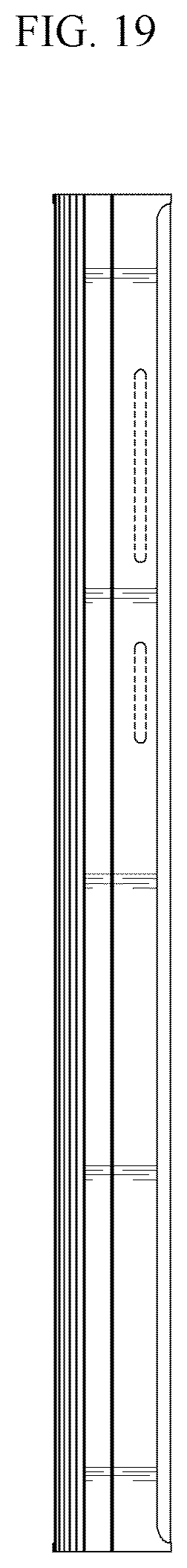 Patent USD1043599 Figure 19 – Display device