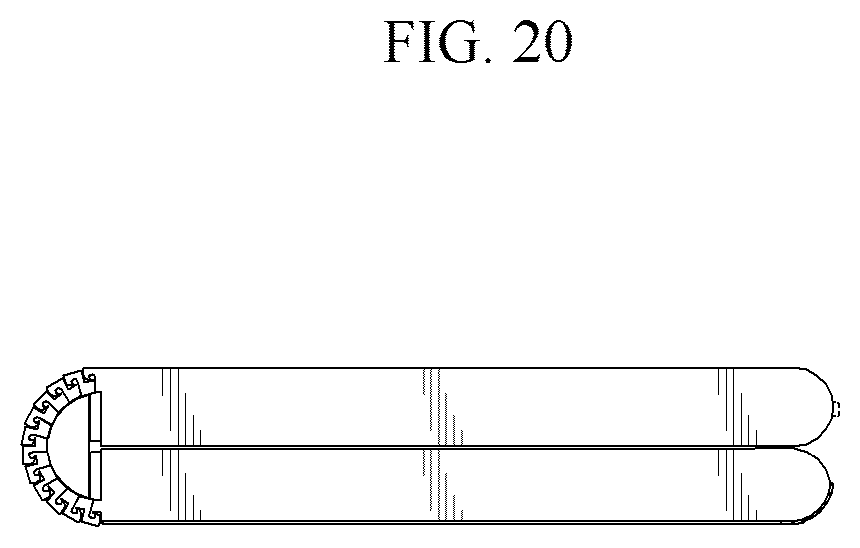 Patent USD1043599 Figure 20 – Display device