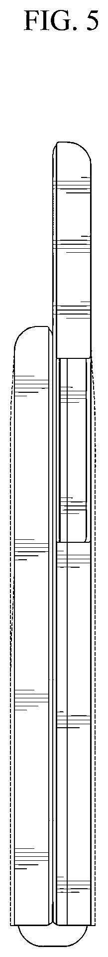 Patent USD1043600 Figure 5 – Display device