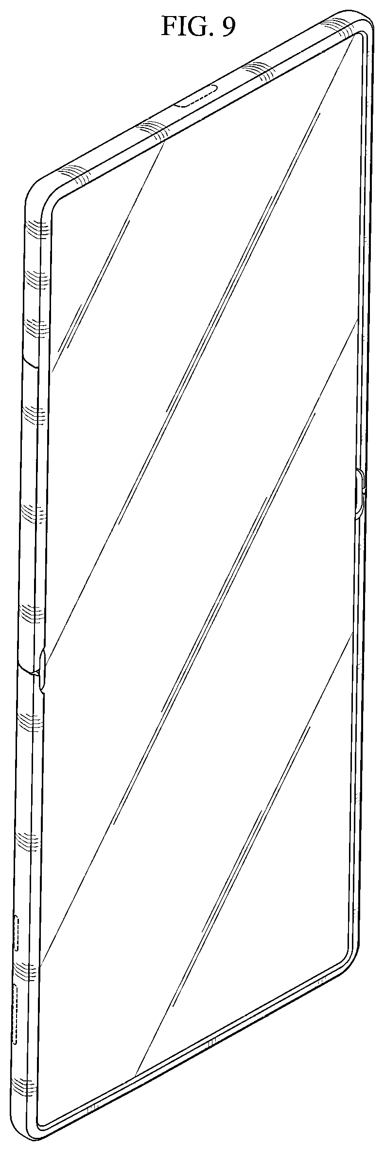 Patent USD1043600 Figure 9 – Display device