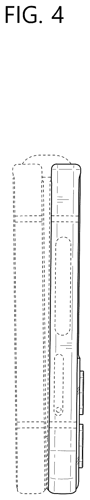 Patent USD1043601 Figure 4 – Mobile electronic device