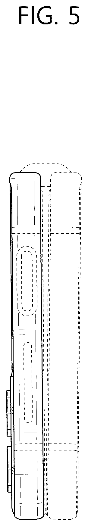 Patent USD1043601 Figure 5 – Mobile electronic device