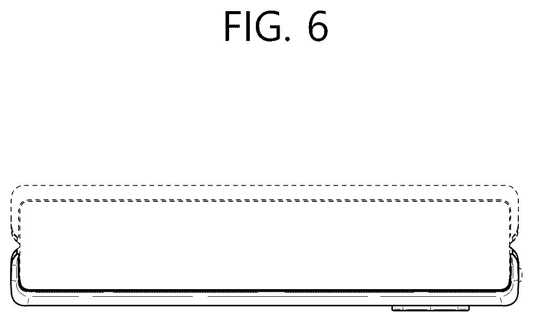 Patent USD1043601 Figure 6 – Mobile electronic device