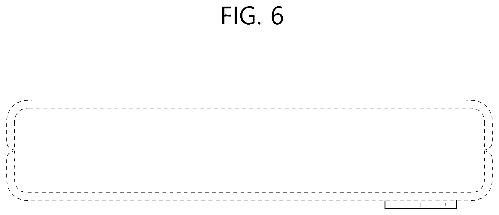 Patent USD1043603 Figure 6 – Electronic device