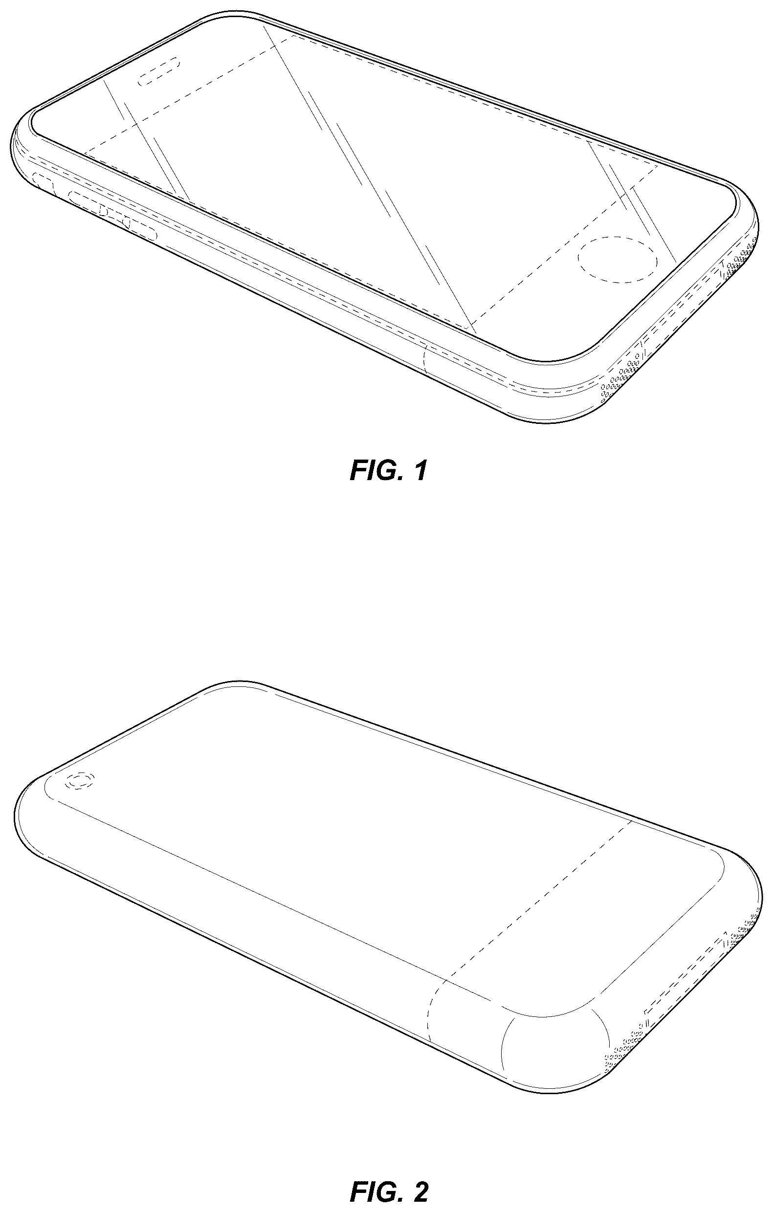 Patent USD1043604 Figure 1 – Electronic device