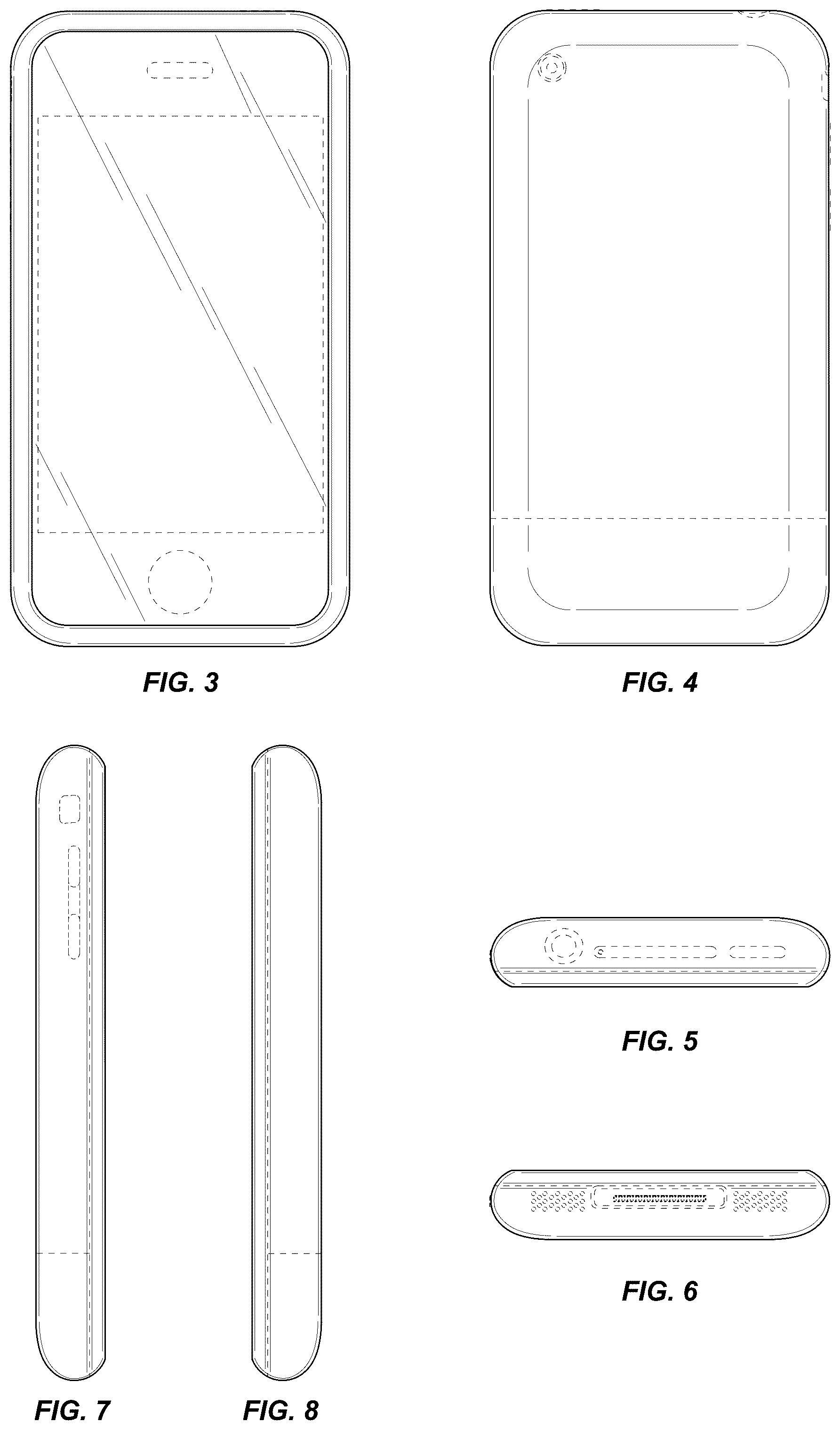 Patent USD1043604 Figure 2 – Electronic device