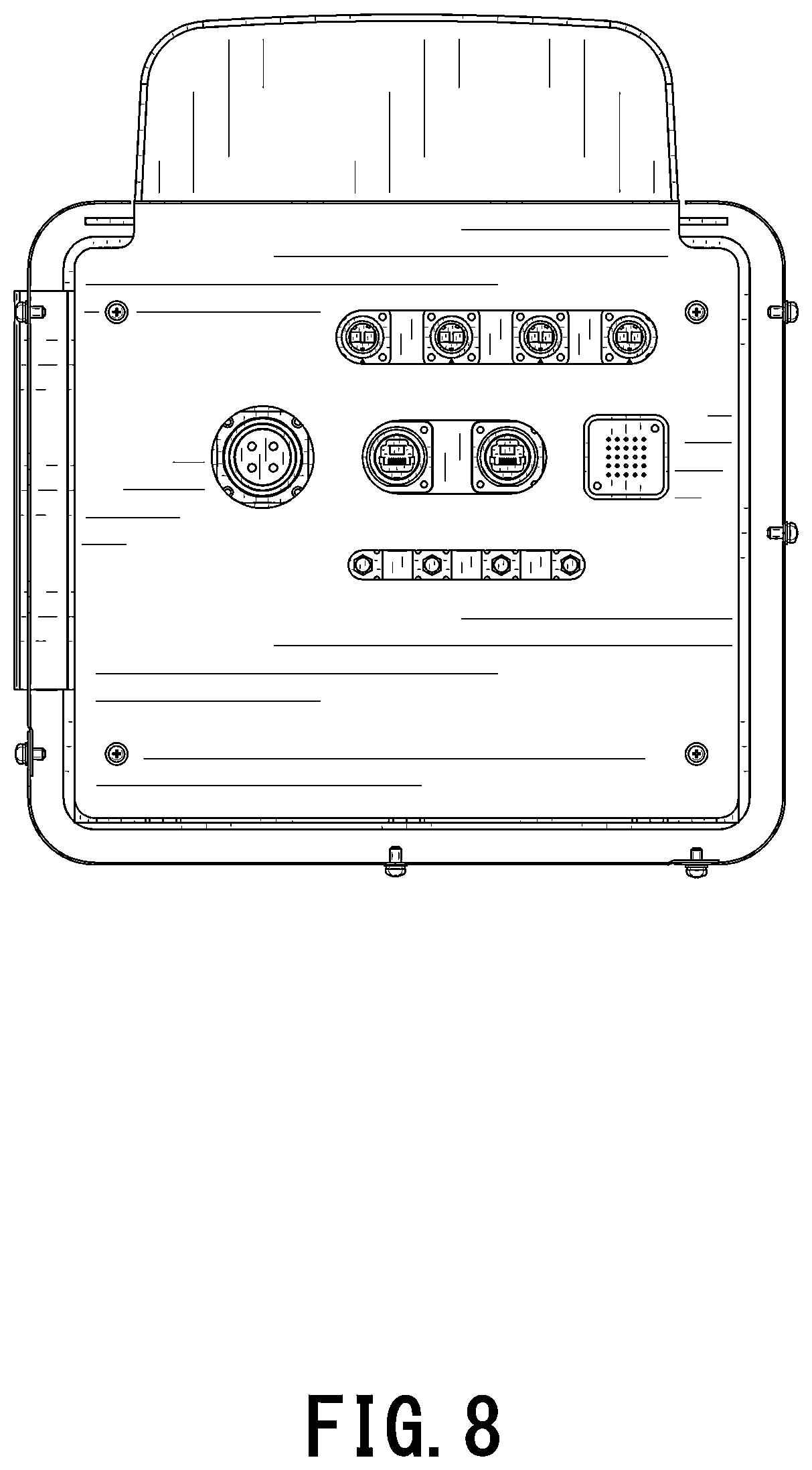 Patent USD1043605 Figure 8 – Radio base station