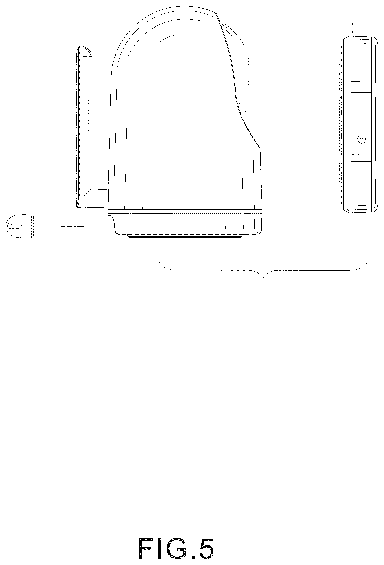 Patent USD1043606 Figure 5 – Camera and monitor set