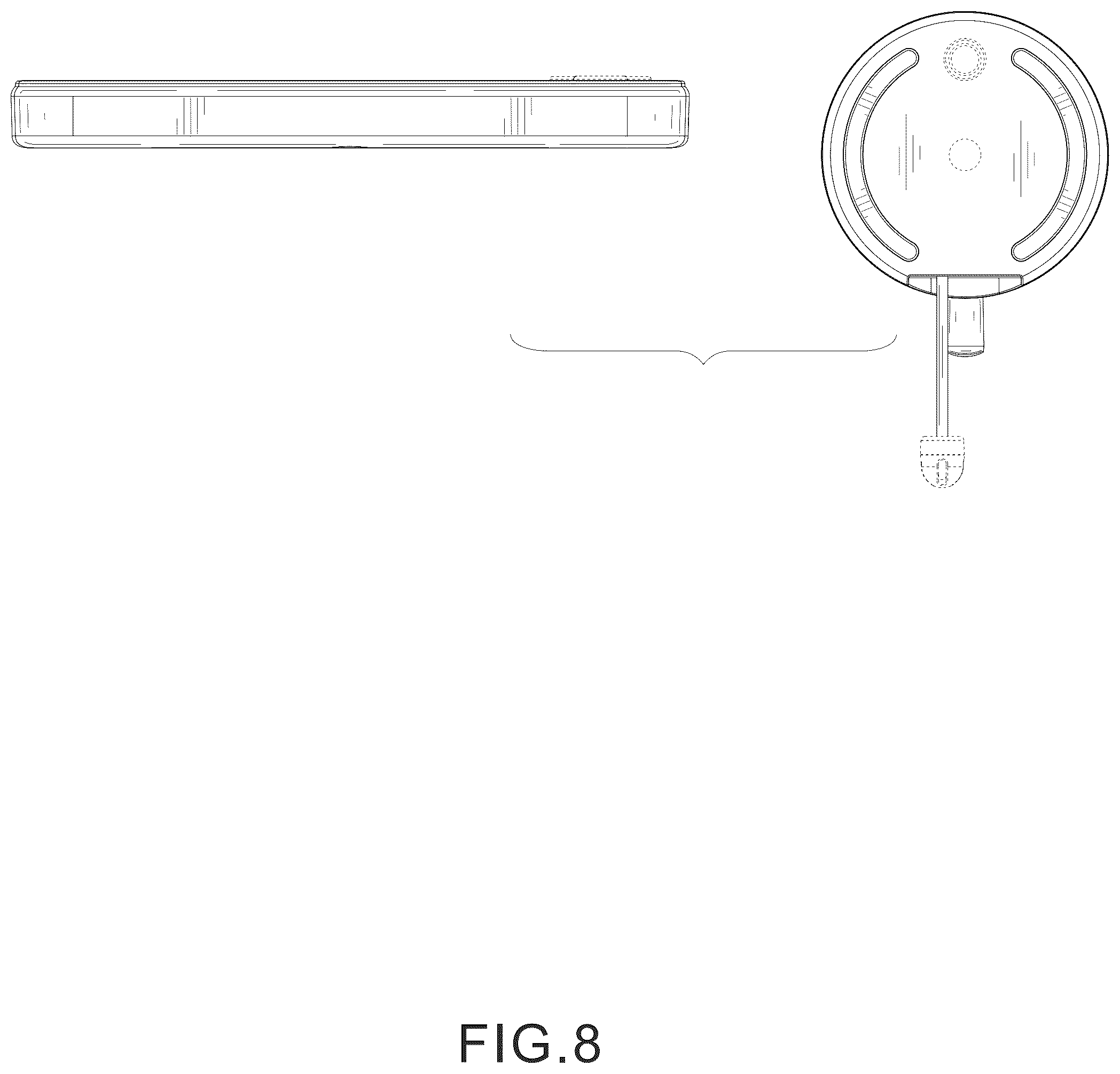 Patent USD1043606 Figure 8 – Camera and monitor set