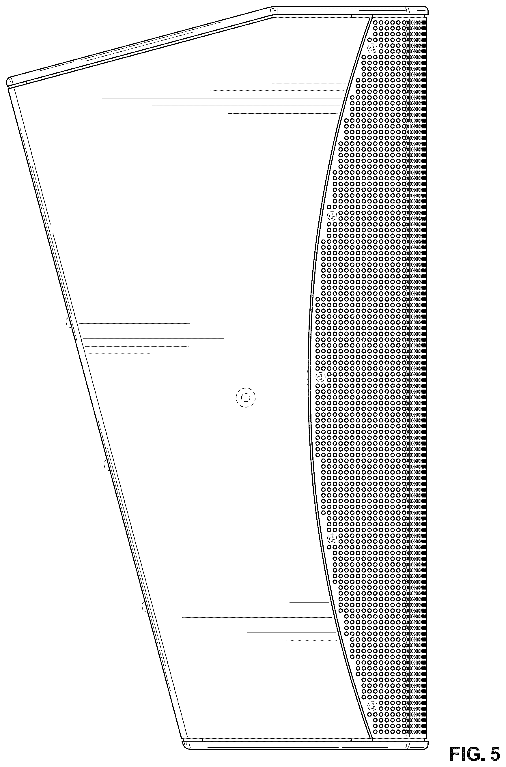 Patent USD1043610 Figure 5 – Speaker