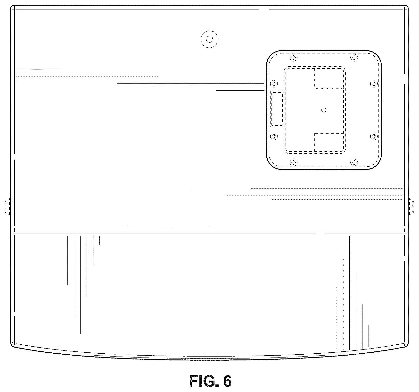 Patent USD1043610 Figure 6 – Speaker