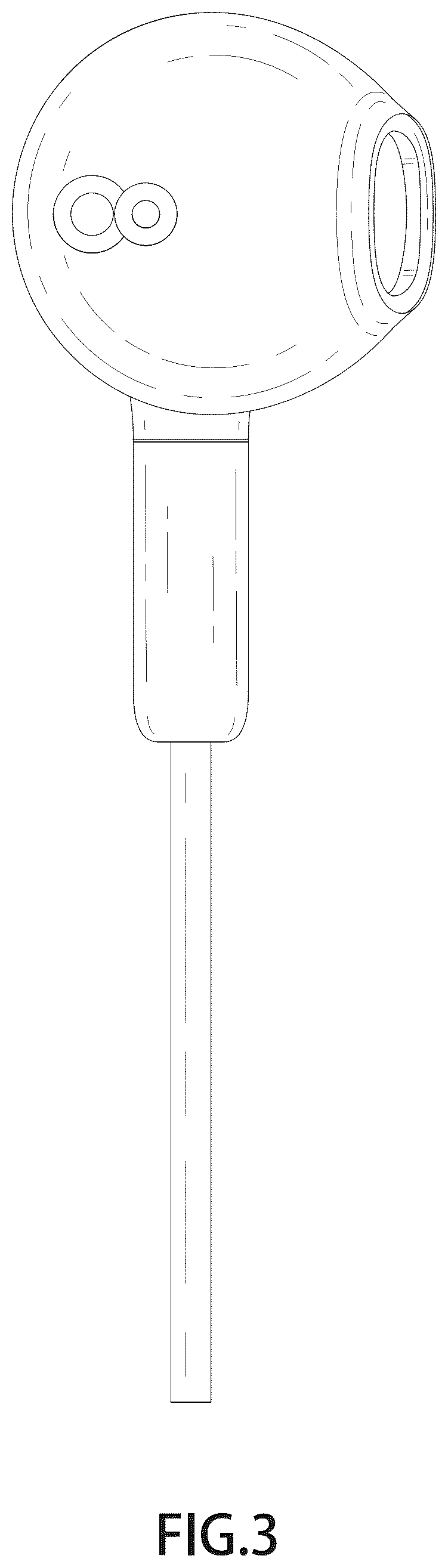 Patent USD1043611 Figure 3 – Earphone