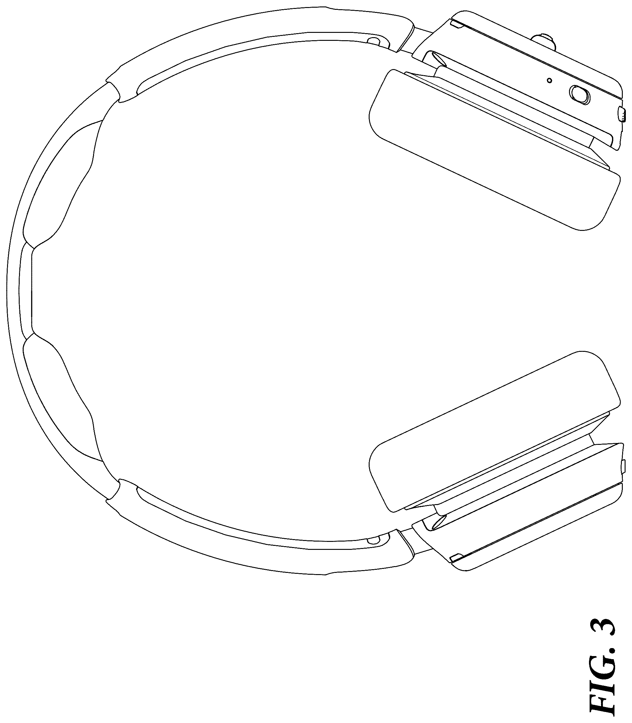 Patent USD1043612 Figure 3 – Headset