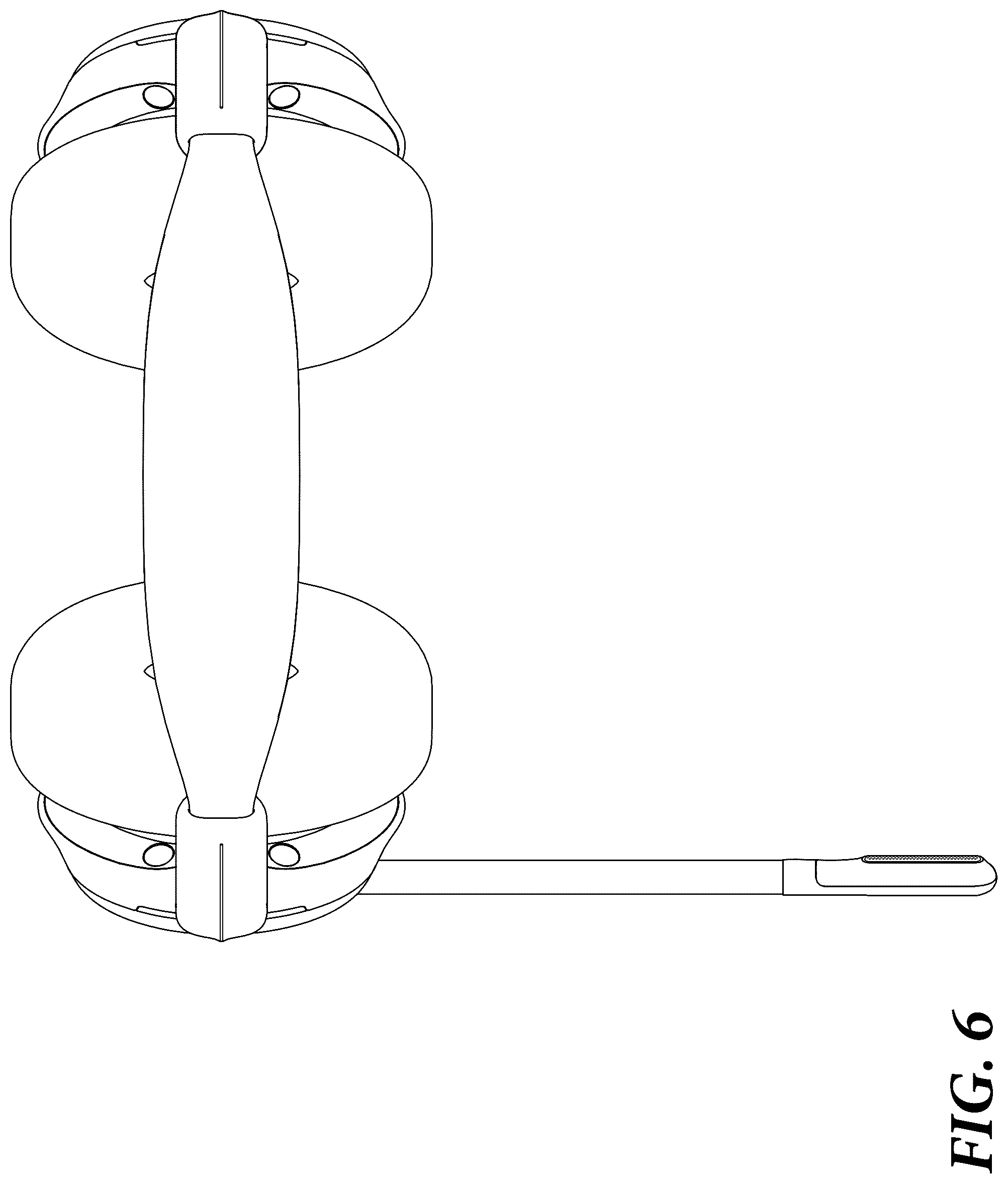 Patent USD1043612 Figure 6 – Headset