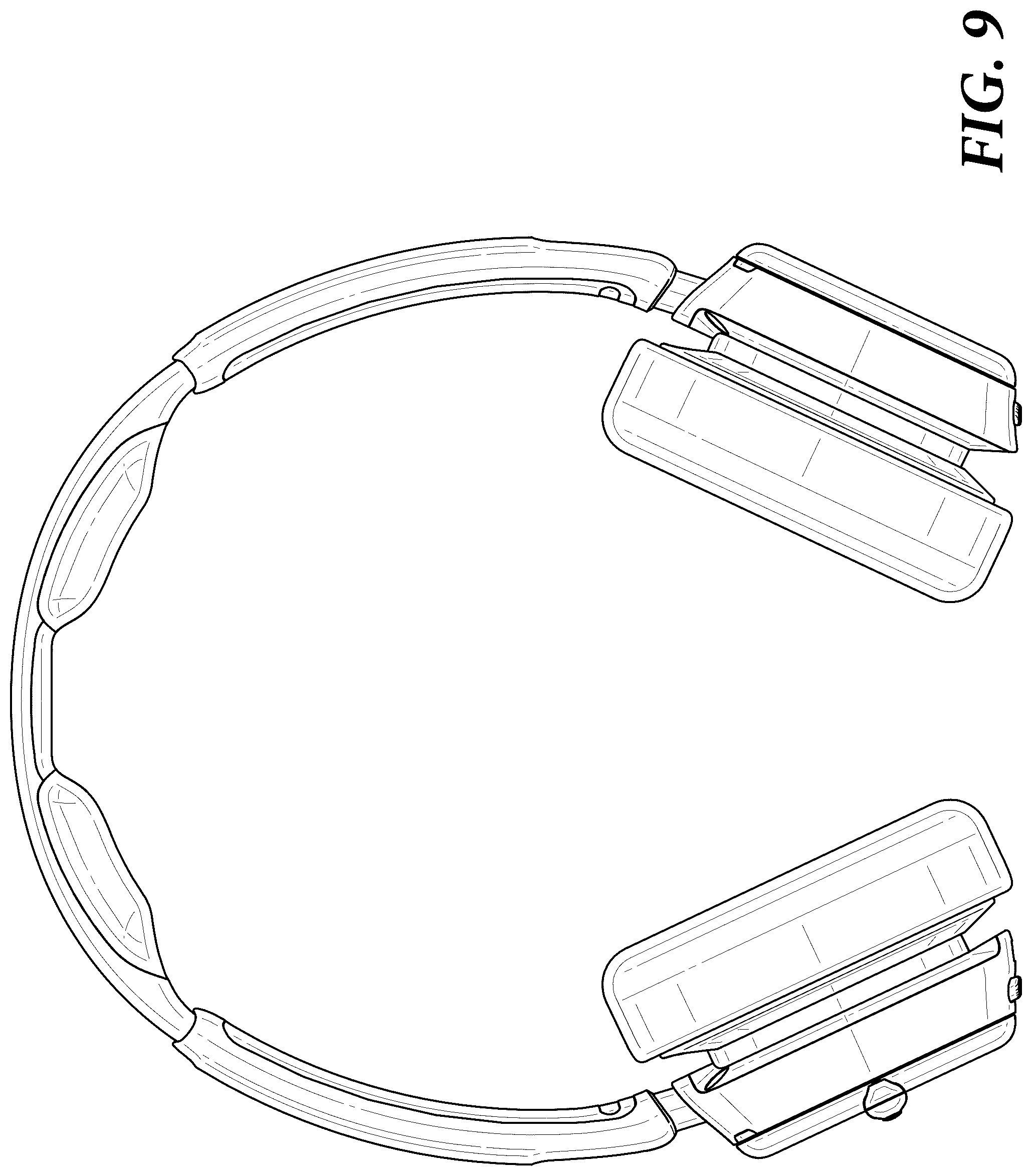 Patent USD1043612 Figure 9 – Headset