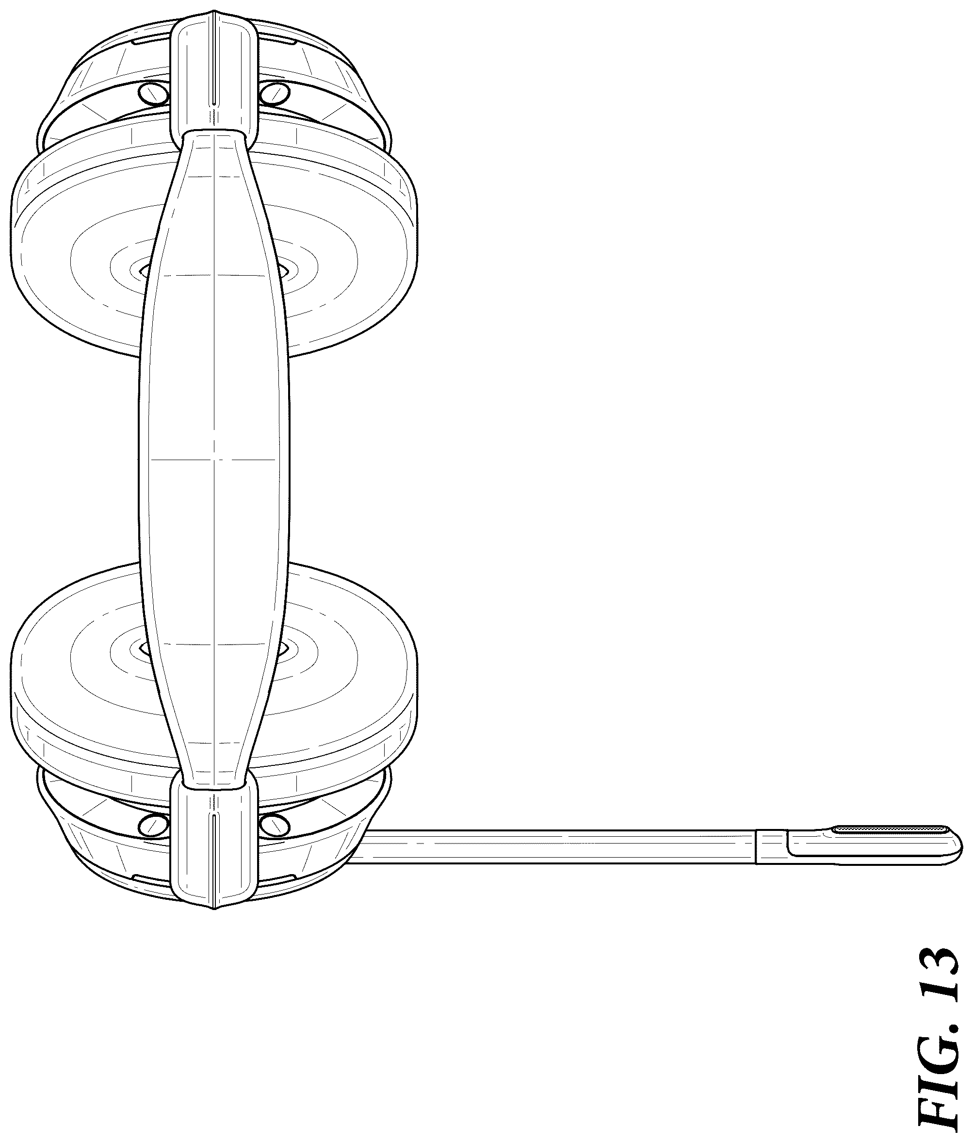 Patent USD1043612 Figure 13 – Headset